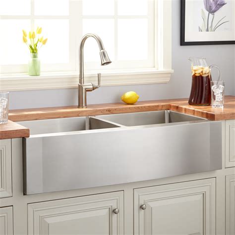 36 stainless steel farmhouse sink in ikea cabinet|farmhouse apron sink IKEA.